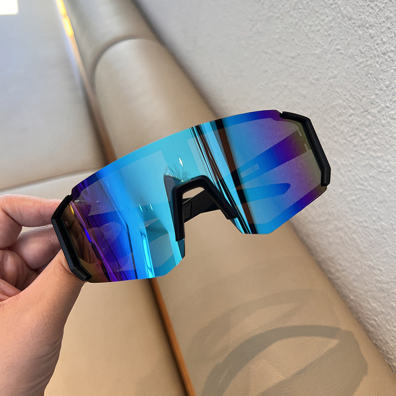 Large Face Sunglasses Cycling Sunglasses Outdoor Sports Eyewear
