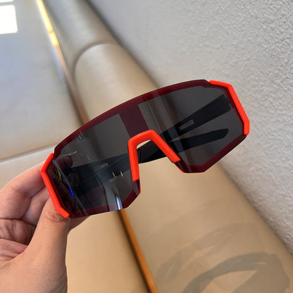 Large Face Sunglasses Cycling Sunglasses Outdoor Sports Eyewear